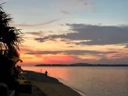 sunset on Gili Air